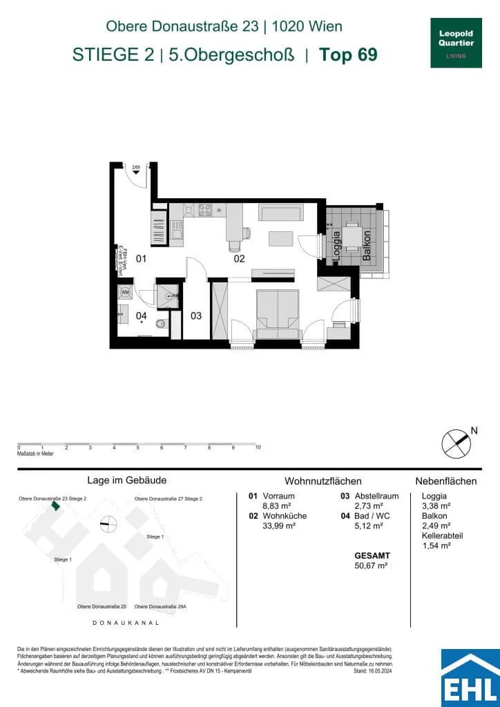 Immobilie kaufen in Wien – 50,67 m², € 525.000 – Bild 30 von 30