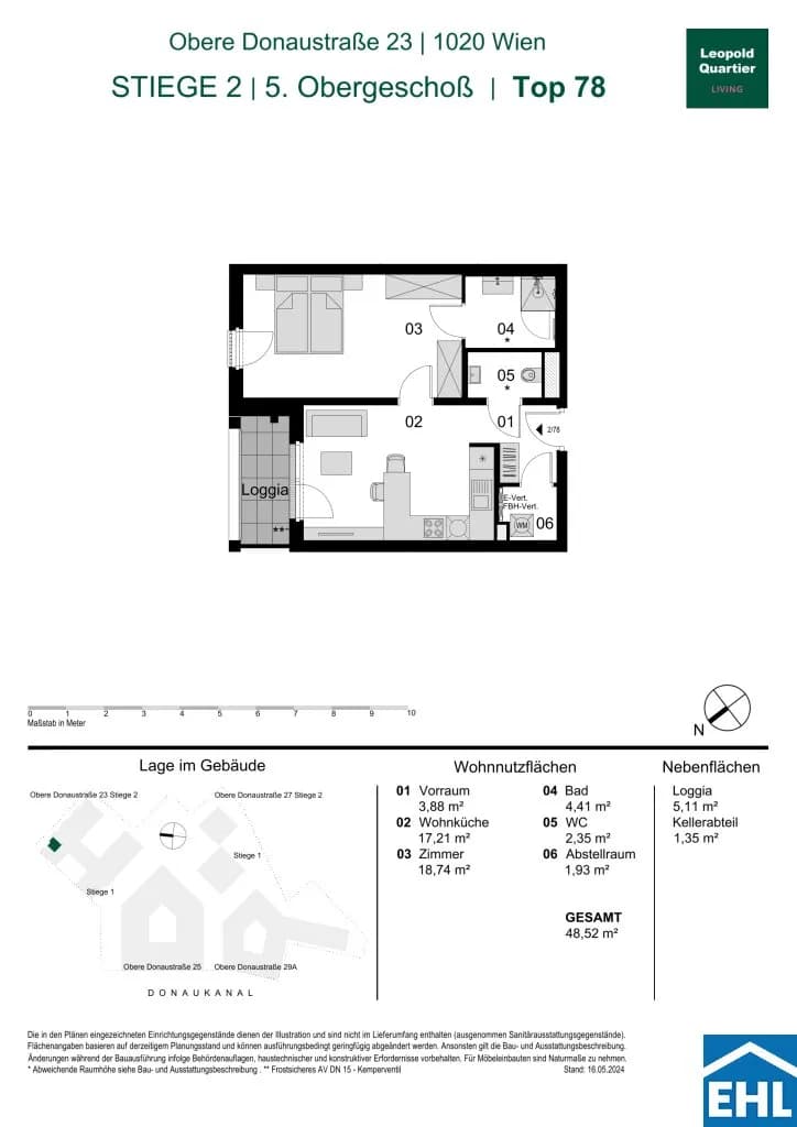 Immobilie kaufen in Wien – 48,52 m², € 509.000 – Bild 31 von 31