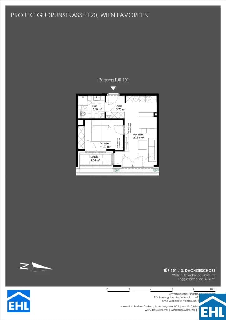 Immobilie kaufen in Wien – 40,81 m², € 323.700 – Bild 15 von 15