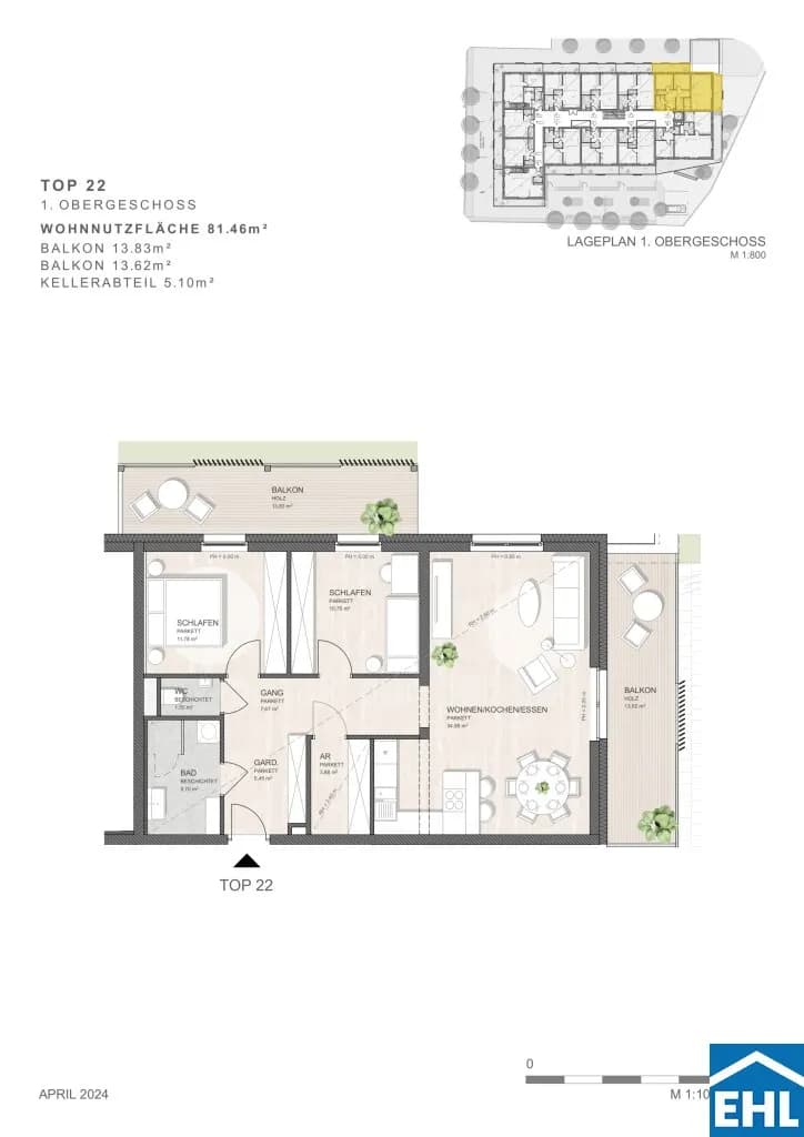 Immobilie kaufen in Neusiedl am See – 81,46 m², € 439.655 – Bild 22 von 22