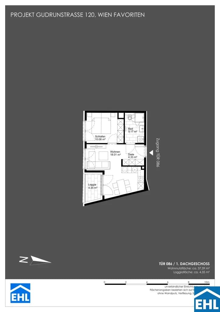 Immobilie kaufen in Wien – 37,59 m², € 249.700 – Bild 13 von 13
