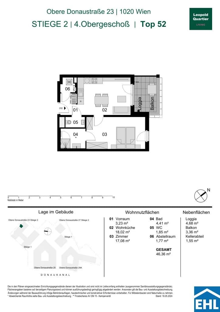 Immobilie kaufen in Wien – 46,36 m², € 479.000 – Bild 29 von 29