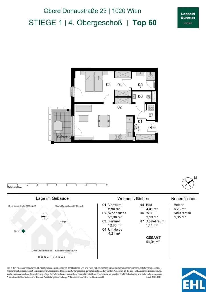 Immobilie kaufen in Wien – 54,04 m², € 504.000 – Bild 30 von 30