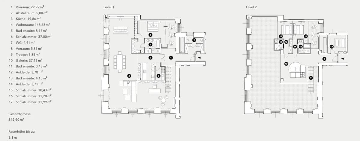 5-Zimmer-Wohnung kaufen in Wien – 337,75 m², € 6.755.000 – Bild 14 von 14