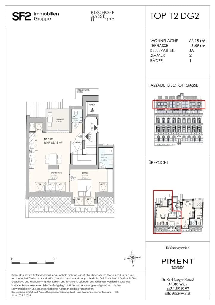 2-Zimmer-Wohnung kaufen in Wien – 66,15 m², € 599.000 – Bild 14 von 14