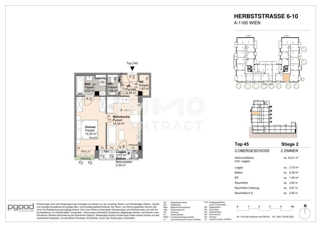 Immobilie kaufen in Wien – 40,28 m², € 267.000 – Bild 11 von 11