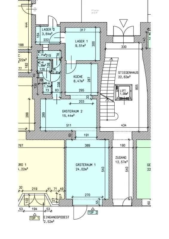 Gewerbeimmobilie mieten in Klagenfurt – 69 m², € 1.147 – Bild 3 von 11