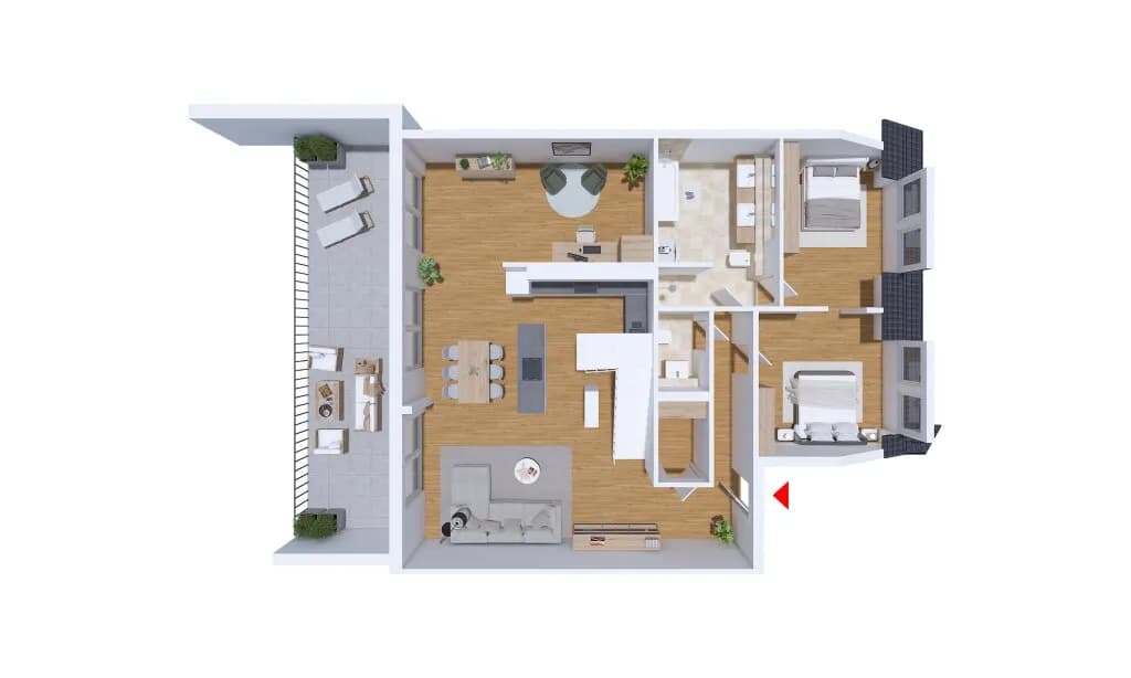 5-Zimmer-Wohnung kaufen in Mödling – 141,1 m², € 620.000 – Bild 46 von 47