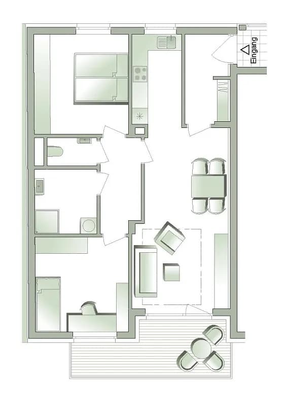 3-Zimmer-Wohnung mieten in Murtal – 71,8 m², € 964 – Bild 2 von 2