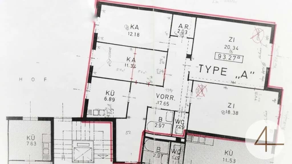 4-Zimmer-Wohnung kaufen in Wien – 93,27 m², € 449.000 – Bild 7 von 7