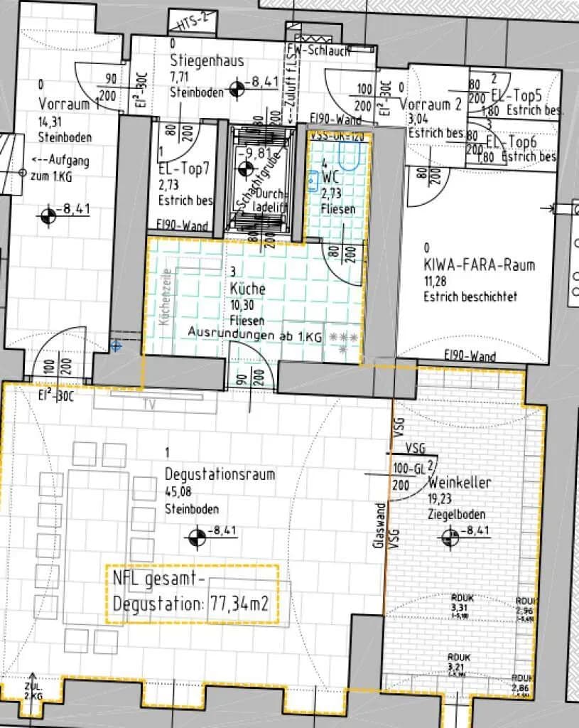 1-Zimmer-Gewerbeimmobilie kaufen in Wien – 80 m², € 950.000 – Bild 6 von 6