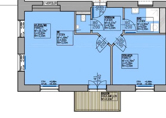 2-Zimmer-Wohnung mieten in Südoststeiermark – 57,19 m², € 709 – Bild 11 von 17