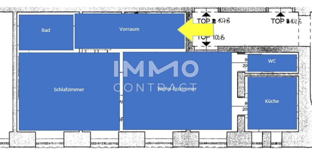 2-Zimmer-Wohnung mieten in Linz – 50,42 m², € 747 – Bild 11 von 11