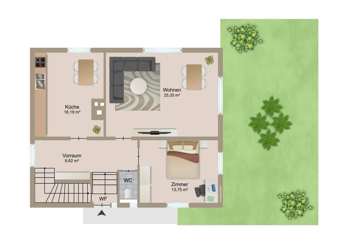 5-Zimmer-Haus kaufen in Klagenfurt – 125 m², € 498.900 – Bild 12 von 14