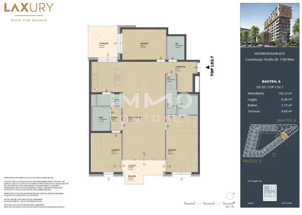 4-Zimmer-Wohnung kaufen in Wien – 125,38 m², € 820.000 – Bild 15 von 15