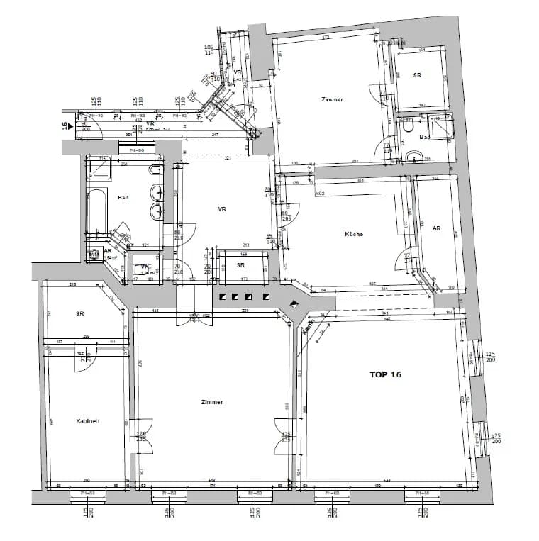 4-Zimmer-Wohnung mieten in Wien – 183,8 m², € 3.993 – Bild 10 von 10