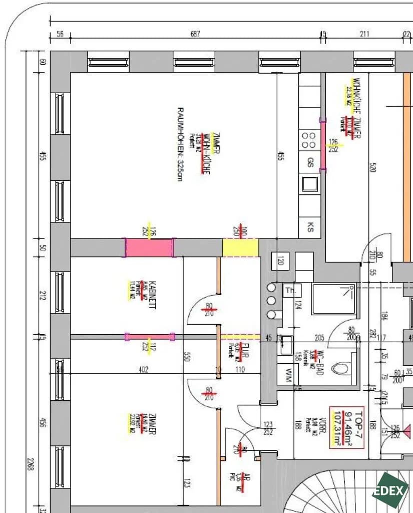 3-Zimmer-Wohnung mieten in Wien – 91 m², € 1.849 – Bild 16 von 16