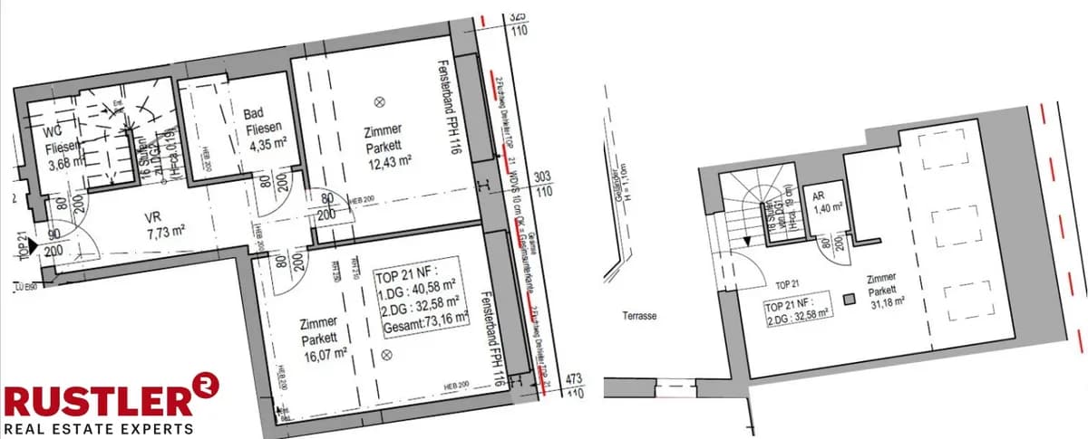 4-Zimmer-Wohnung kaufen in Wien – 73,16 m², € 489.000 – Bild 12 von 20