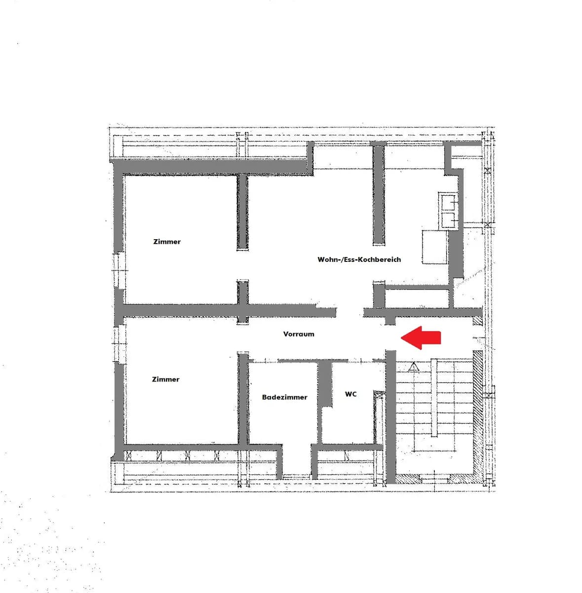 2-Zimmer-Wohnung mieten in Leibnitz – 56 m², € 427 – Bild 2 von 2