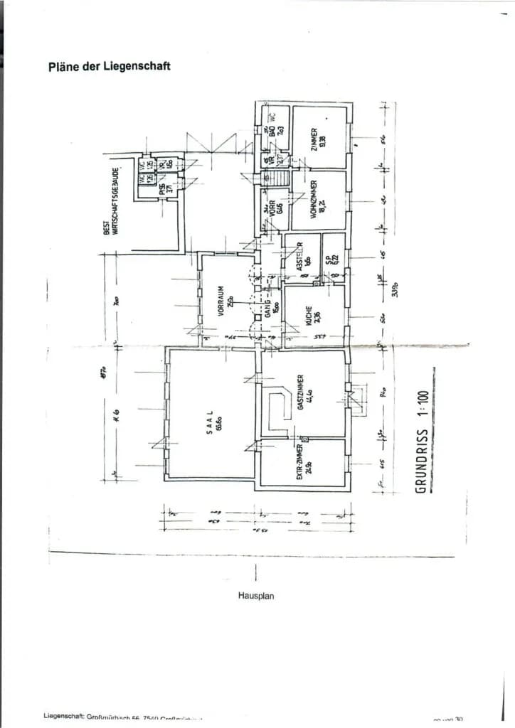 7-Zimmer-Haus kaufen in Güssing – 244 m², € 210.000 – Bild 38 von 38