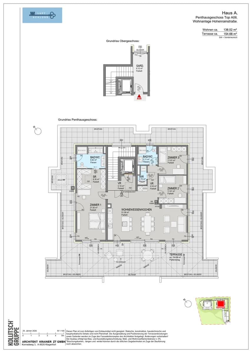 4-Zimmer-Wohnung kaufen in Graz – 138,02 m², € 1.400.000 – Bild 6 von 6