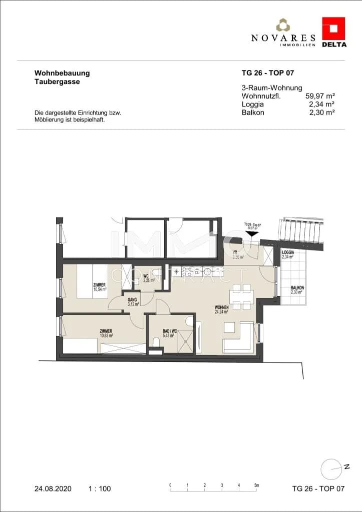 Immobilie kaufen in Wien – 59,97 m², € 477.900 – Bild 7 von 8