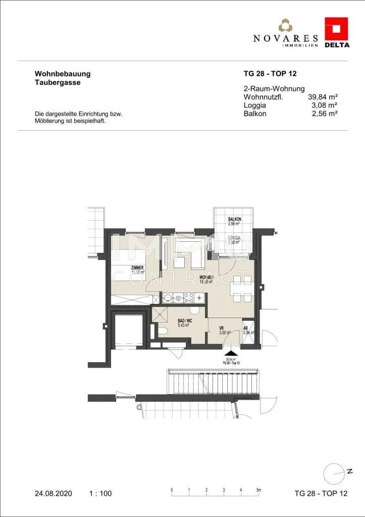 Immobilie kaufen in Wien – 39,84 m², € 341.000 – Bild 7 von 8