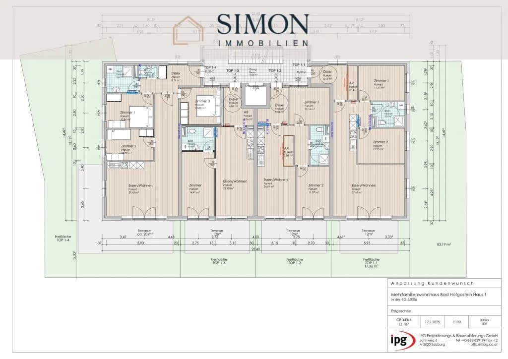 3-Zimmer-Wohnung kaufen in Sankt Johann im Pongau – 73 m², € 478.000 – Bild 7 von 8