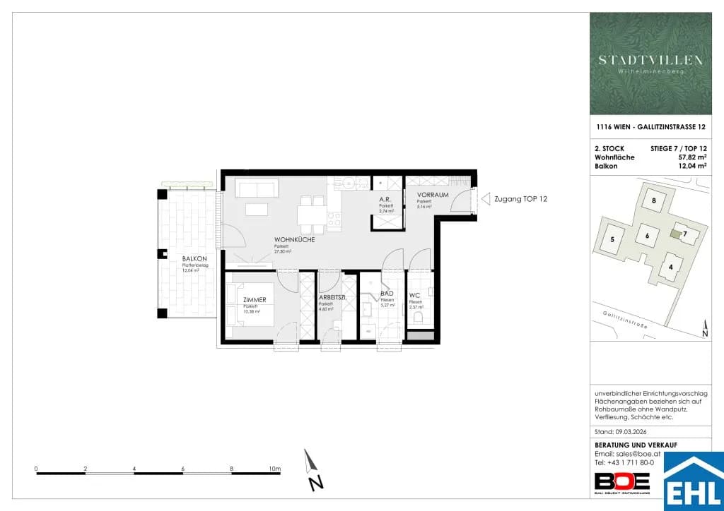 Immobilie kaufen in Wien – 57,82 m², € 435.068 – Bild 14 von 14