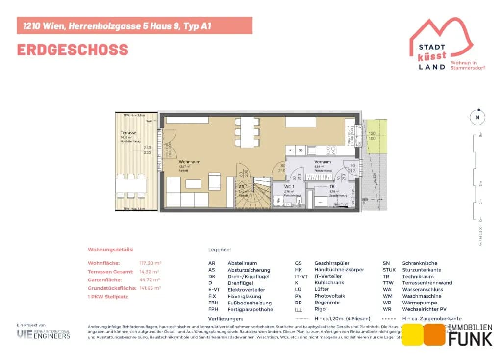 4-Zimmer-Haus kaufen in Wien – 116,81 m², € 621.900 – Bild 14 von 16