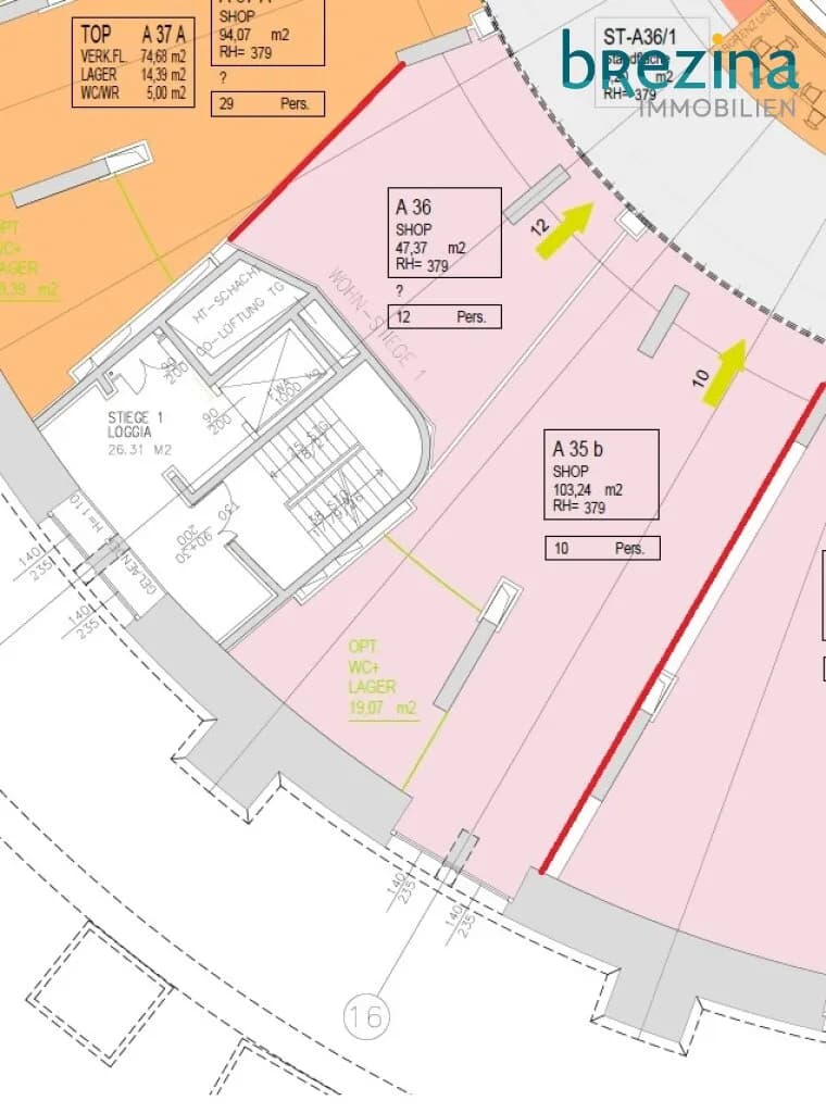 Gewerbeimmobilie mieten in Wien – 103 m², € 1.865 – Bild 12 von 12