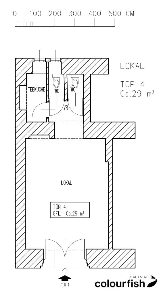 Gewerbeimmobilie mieten in Wien – 29 m², € 2.377 – Bild 2 von 2