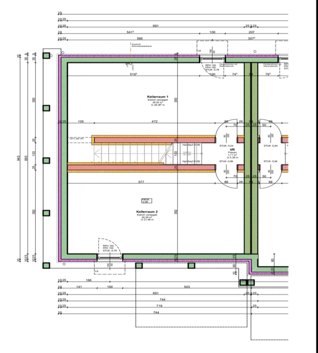 4-Zimmer-Haus mieten in Eisenstadt - Umgebung – 108 m², € 1.230 – Bild 23 von 29