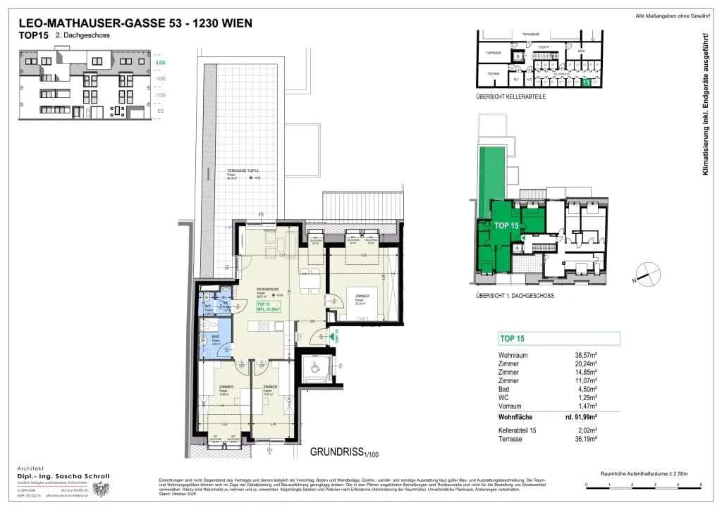 4-Zimmer-Wohnung kaufen in Wien – 92,06 m², € 675.000 – Bild 22 von 24