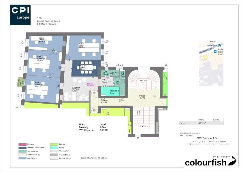 Gewerbeimmobilie mieten in Wien – 151 m², € 3.050 – Bild 8 von 8