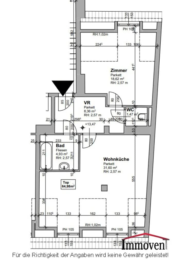 3-Zimmer-Wohnung kaufen in Graz – 65 m², € 249.000 – Bild 16 von 16