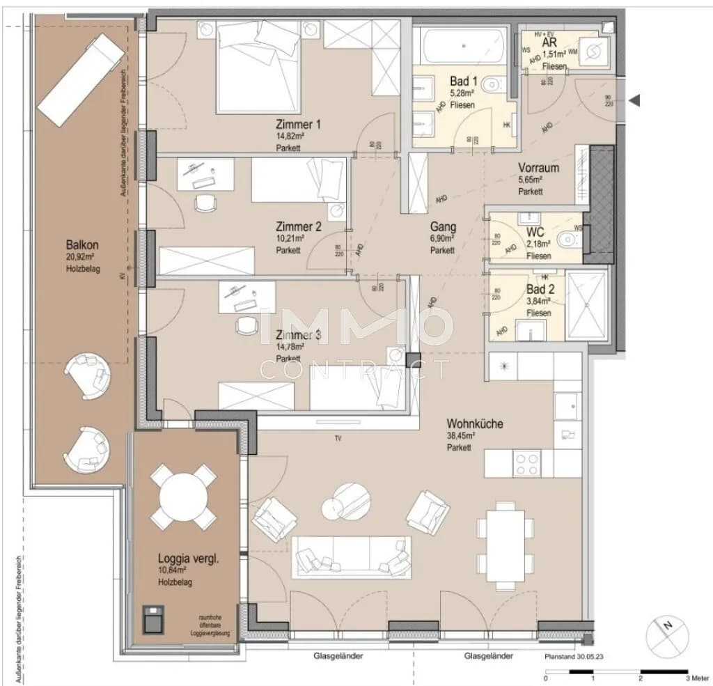4-Zimmer-Wohnung kaufen in Wien – 115,59 m², € 1.673.000 – Bild 26 von 26