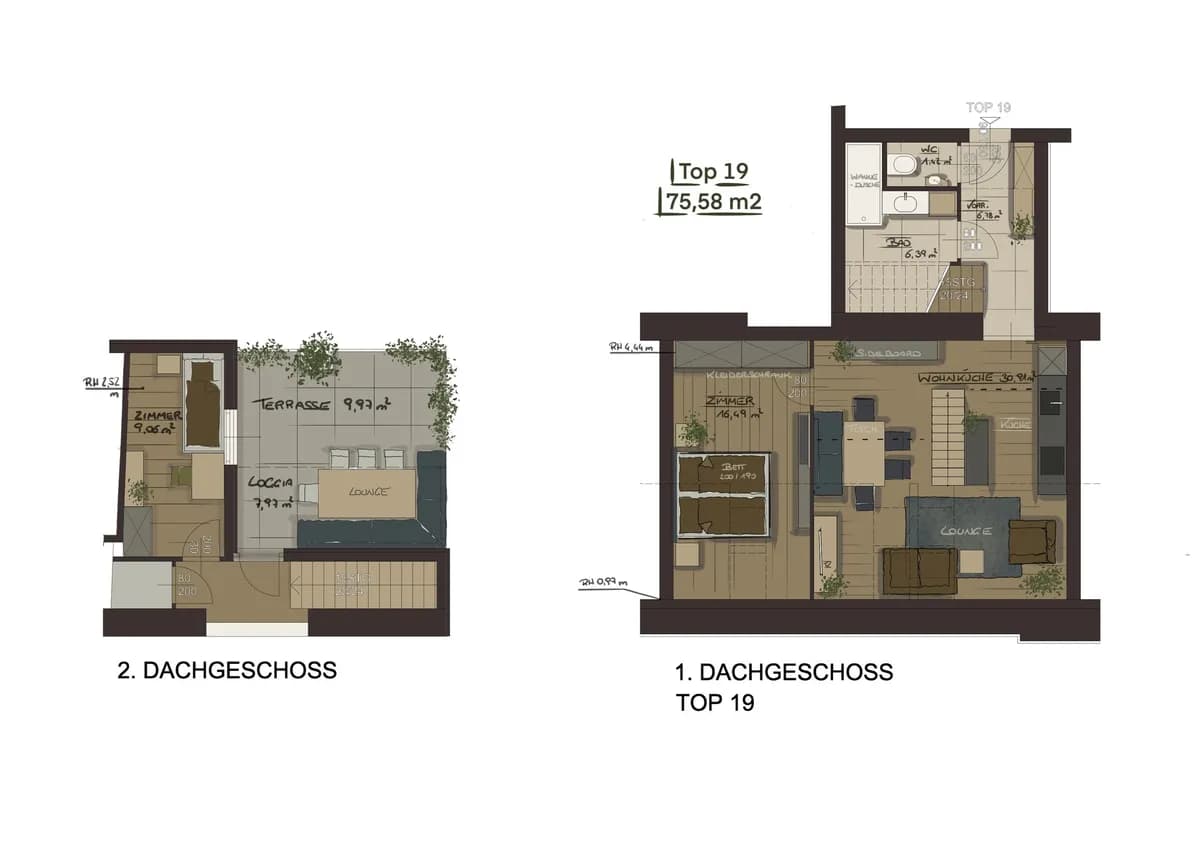 3-Zimmer-Wohnung mieten in Wien – 84 m², € 2.833 – Bild 12 von 13