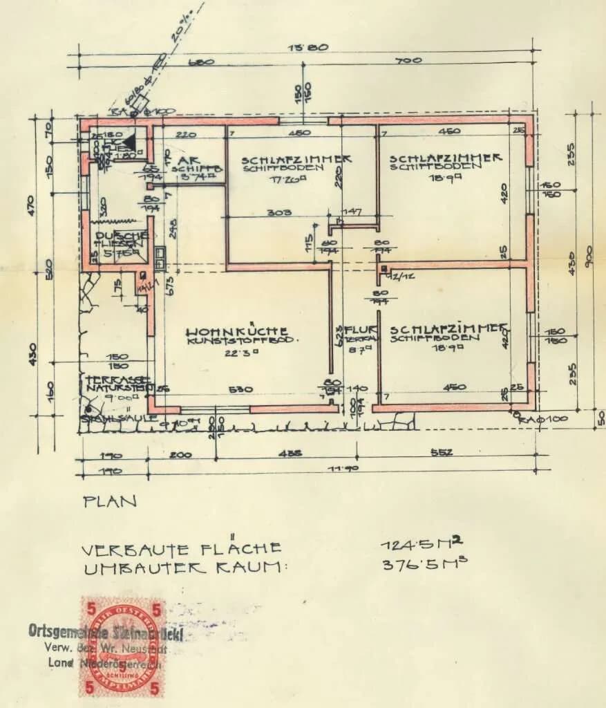 4-Zimmer-Haus kaufen in Wiener Neustadt Land – 98 m², € 245.000 – Bild 35 von 39