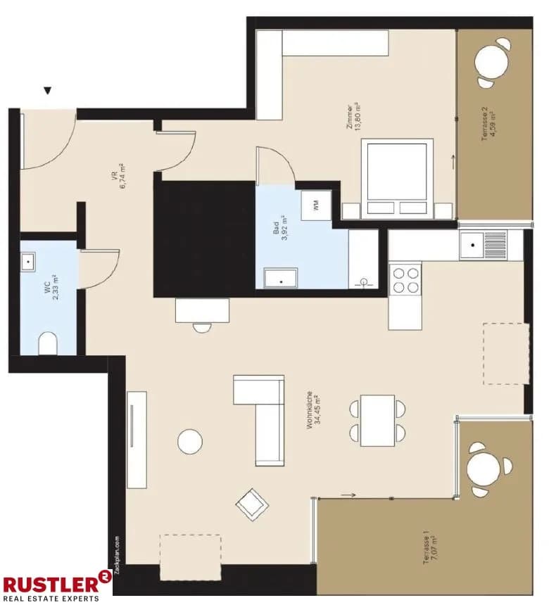 2-Zimmer-Wohnung kaufen in Wien – 61,24 m², € 455.000 – Bild 13 von 13