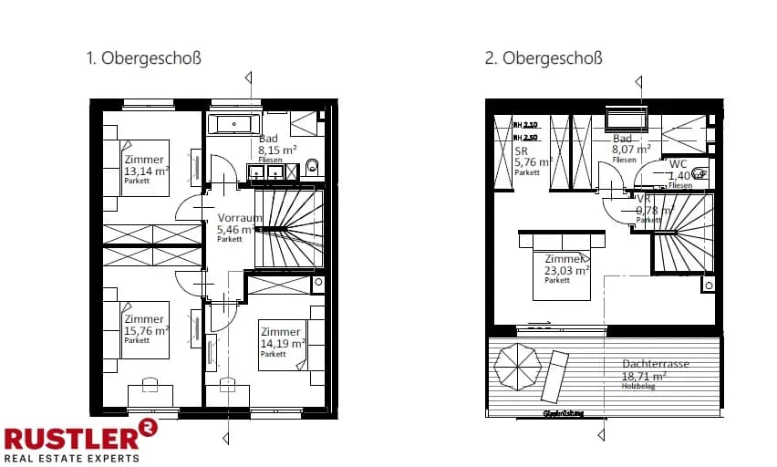5-Zimmer-Haus kaufen in Sankt Pölten Land – 159,45 m², € 599.000 – Bild 22 von 23