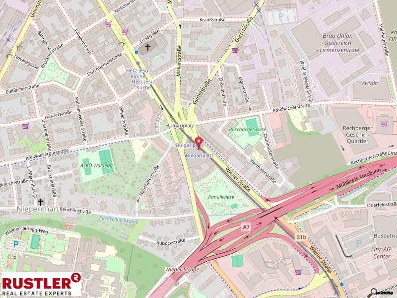 2-Zimmer-Wohnung mieten in Linz – 49 m², € 856 – Bild 7 von 7