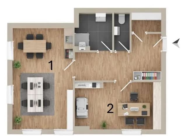 1-Zimmer-Gewerbeimmobilie mieten in Klagenfurt – € 450 – Bild 6 von 6