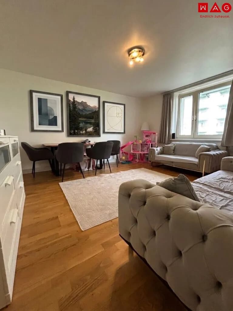 2-Zimmer-Wohnung mieten in Wels – 54,38 m², € 696