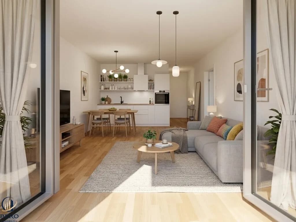2-Zimmer-Wohnung kaufen in Gänserndorf – 51,73 m², € 298.200 – Bild 3 von 9