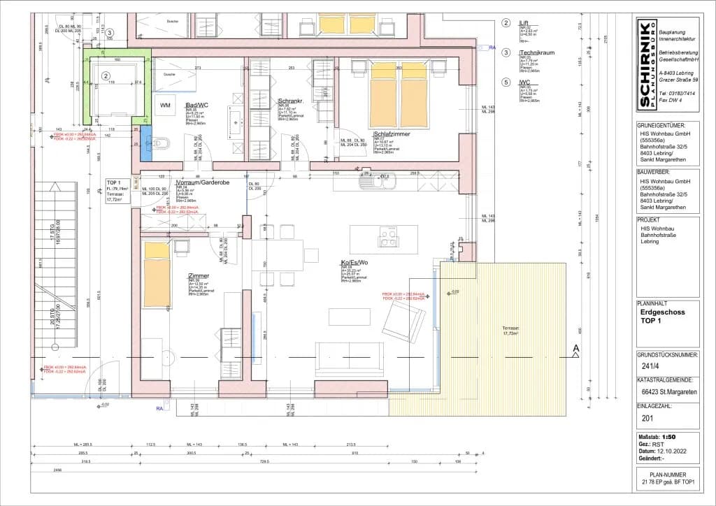 3-Zimmer-Wohnung kaufen in Leibnitz – 108,4 m², € 452.000 – Bild 10 von 11