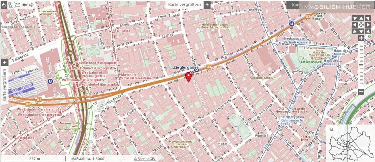 5-Zimmer-Gewerbeimmobilie mieten in Wien – 151 m², € 3.050 – Bild 15 von 16
