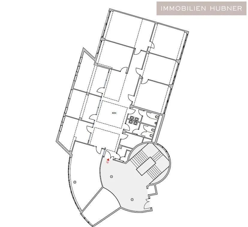 10-Zimmer-Gewerbeimmobilie mieten in Bruck an der Leitha – 353 m², € 4.402 – Bild 10 von 15