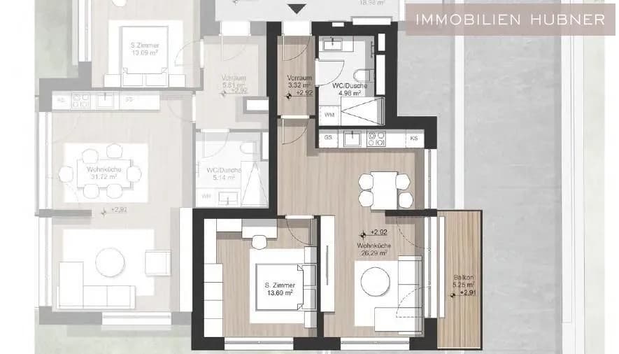 2-Zimmer-Wohnung kaufen in Wien – 50 m², € 225.000 – Bild 21 von 28