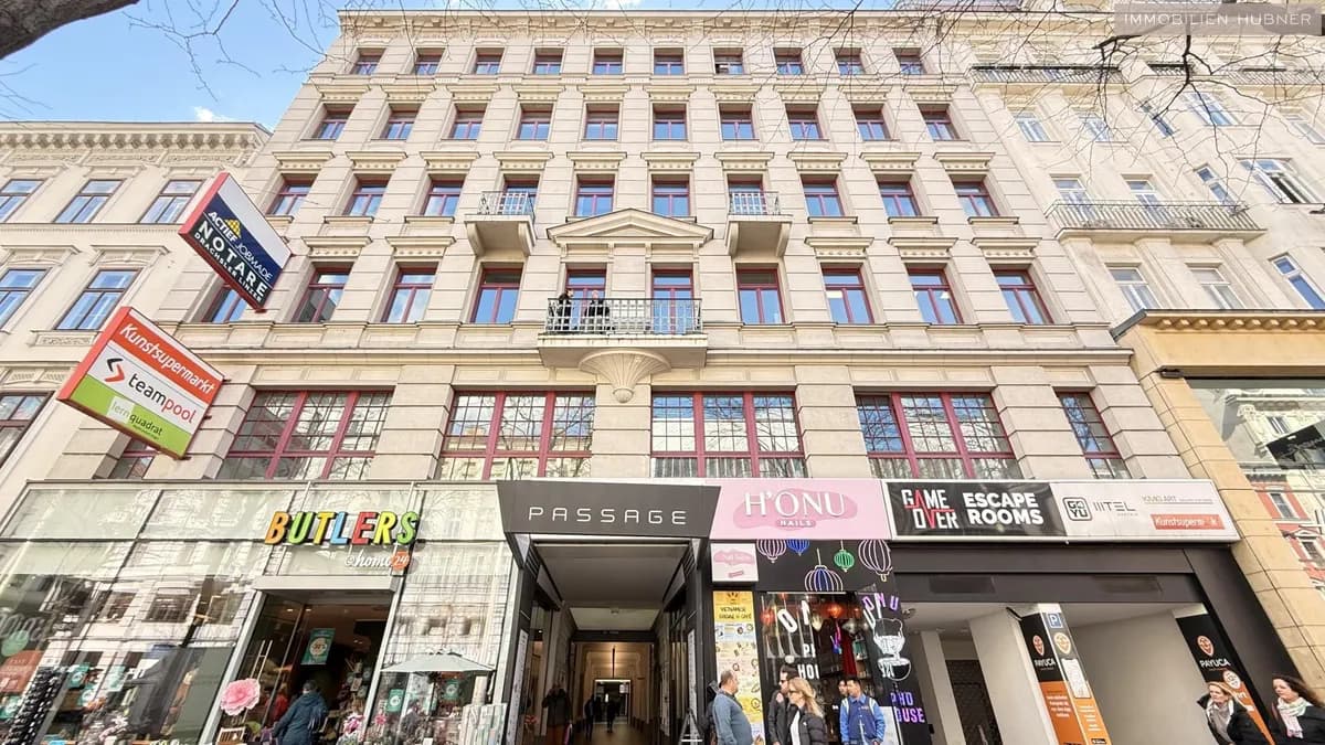 Gewerbeimmobilie mieten in Wien – 100 m², € 2.657